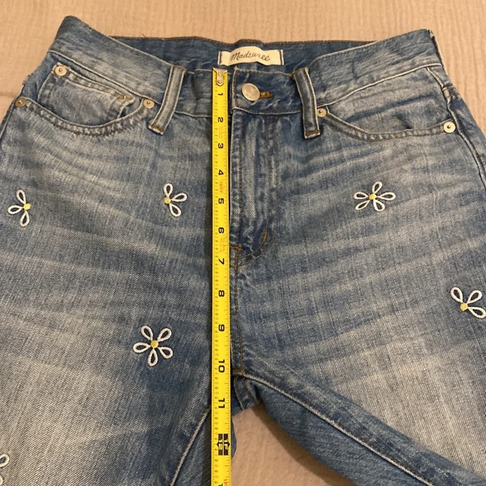 Madewell Denim Jeans with Contrast Stitching